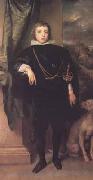 Anthony Van Dyck Portrait of prince rupert standing (mk03) Spain oil painting artist